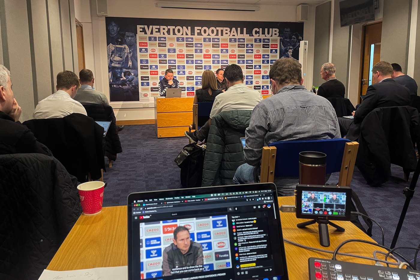 Frank Lampard - Pre-match interview at Everton's Finch Farm