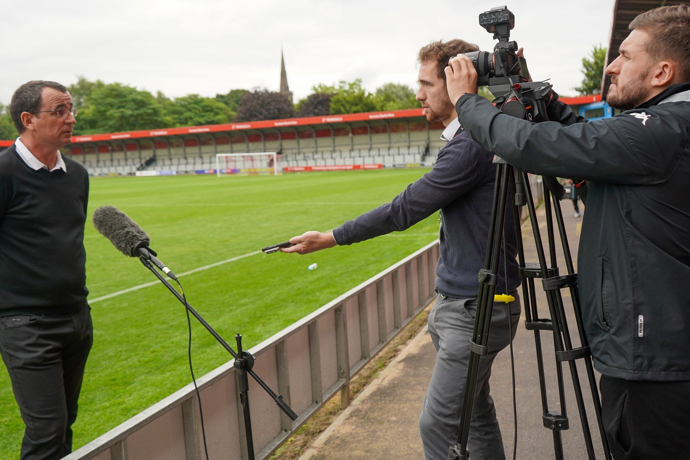 Interview with Gary Bowyer at The Peninsula Stadium