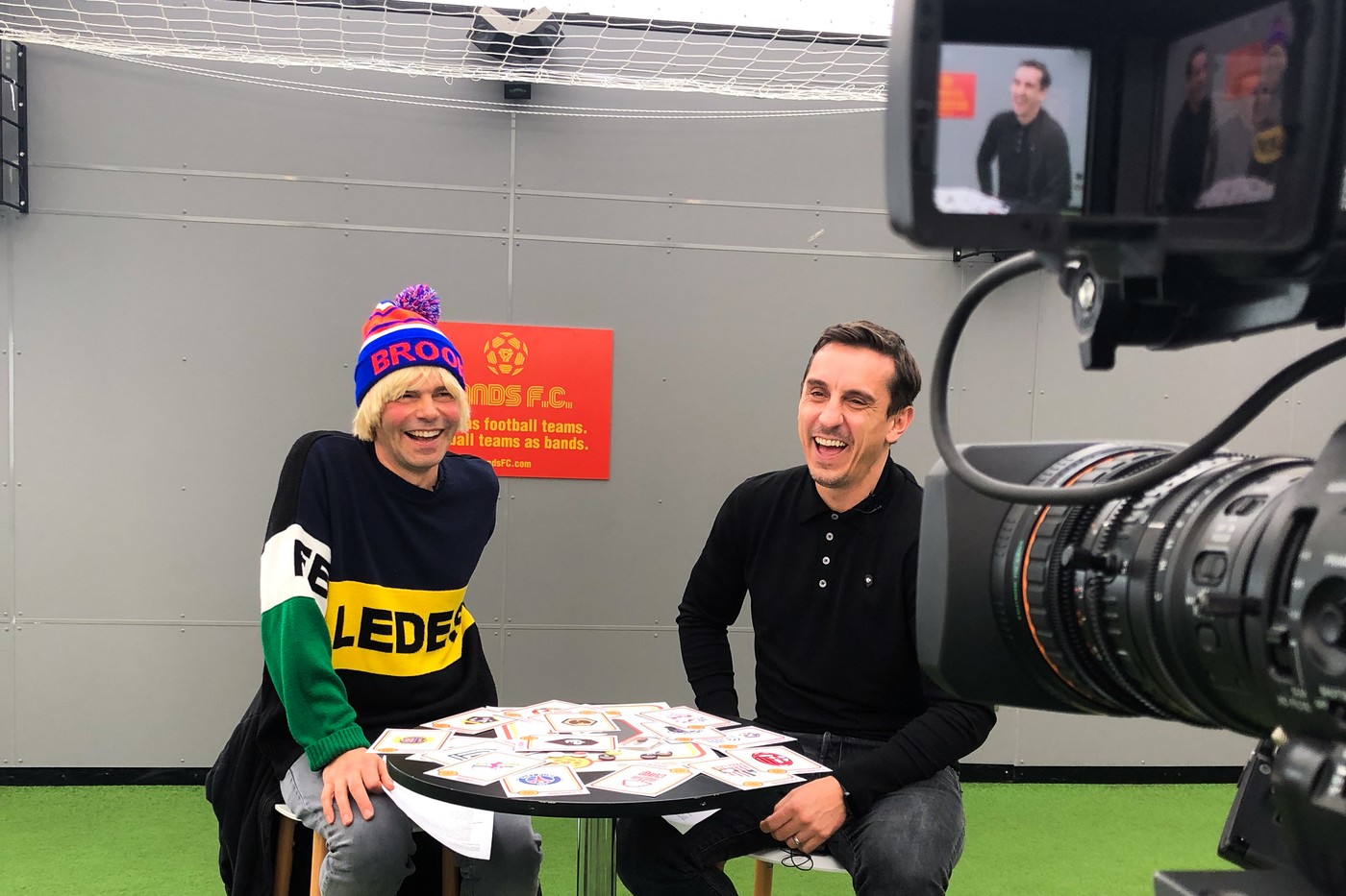 Interview with Gary Neville and Tim Burgess