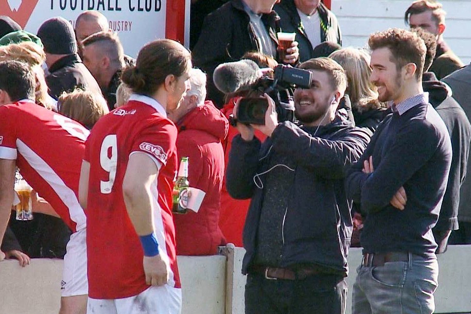Post-match interview with James Poole at Salford City FC